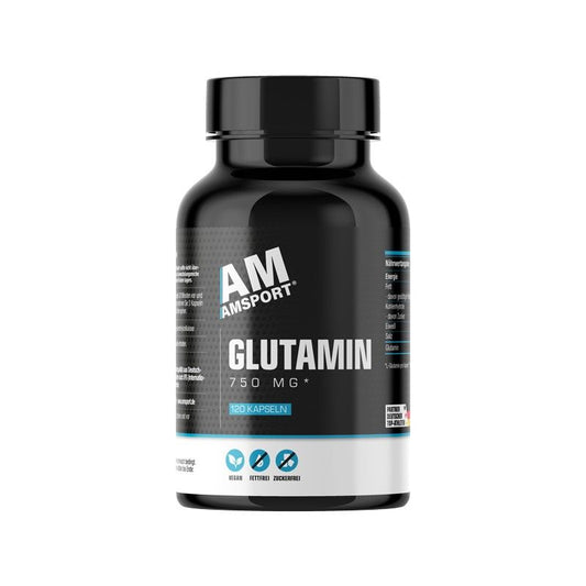 AMSPORT Glutamin 120 Kapseln